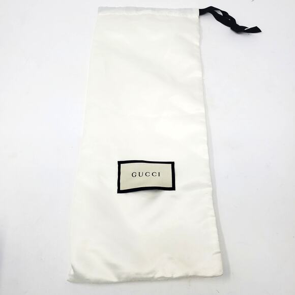 Gucci Signature Guccissima Leather Pilar Espadrille Flats Black Size 37.5 US 7.5 - Picture 13 of 13